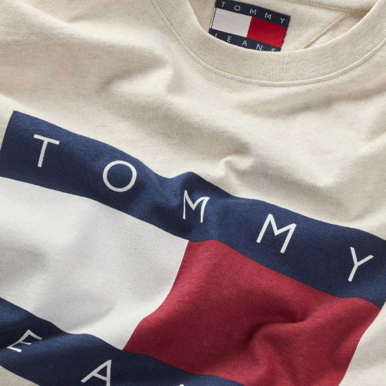 Tommy Hilfiger Ανδρική κοντομάνικη μπλούζα Flag Badge Relaxed T-Shirt